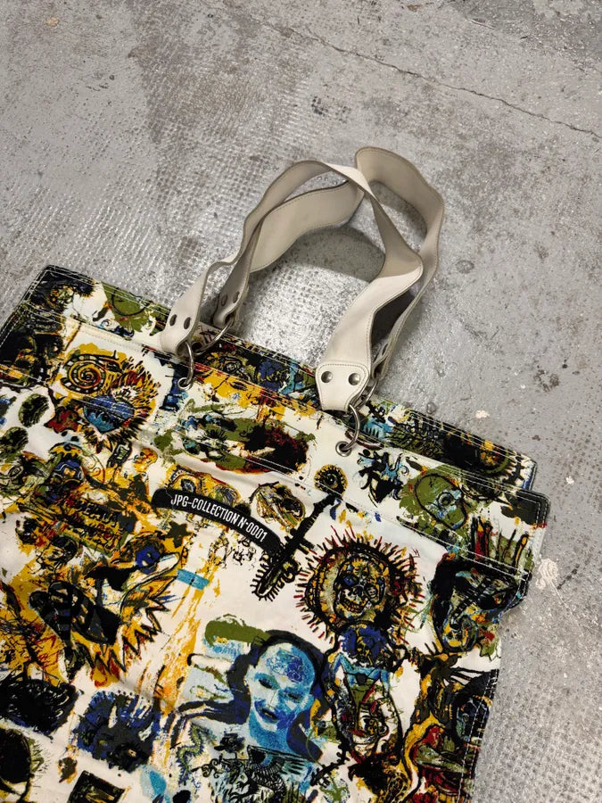 Jean Paul Gaultier Basquiat Contemporary Handle Bag pumxHuJ 7