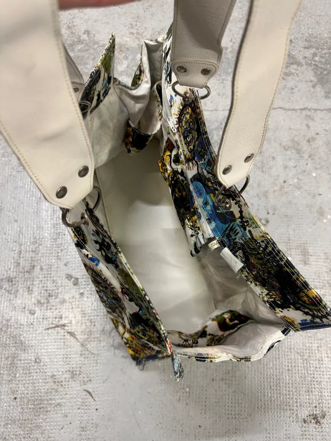 Jean Paul Gaultier Basquiat Contemporary Handle Bag pumxHuJ 8