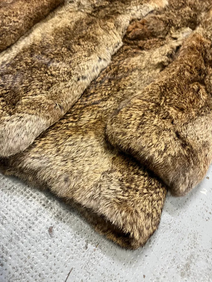 Jean Paul Gaultier Beige Faux Fur Coat ihheIOY 5