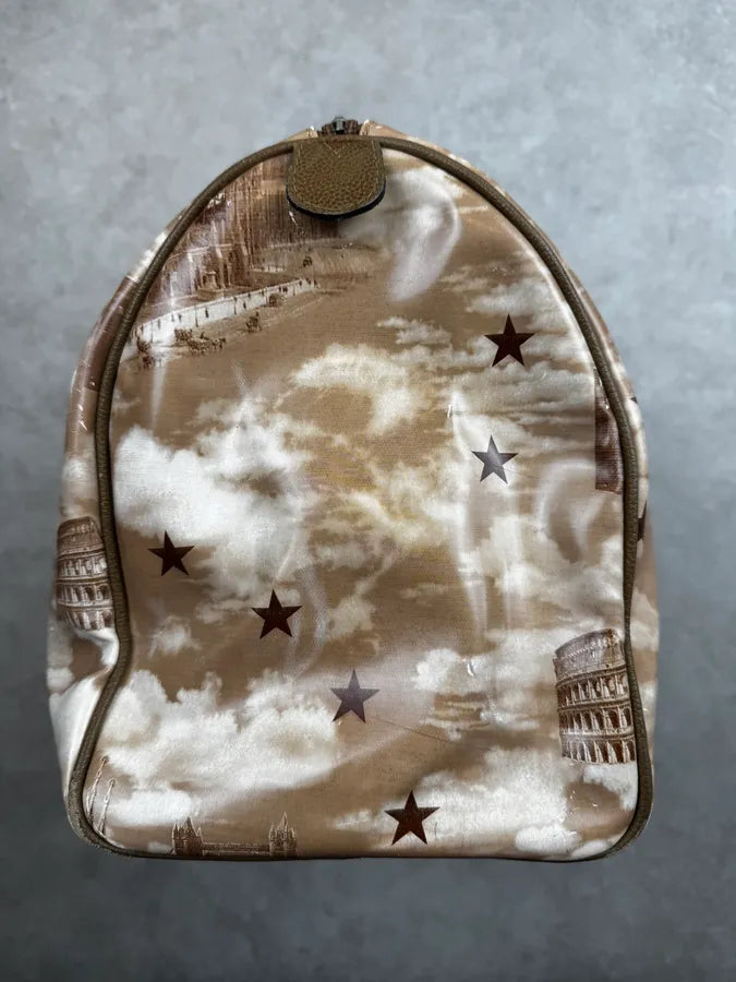Jean Paul Gaultier Beige Paris London Illustration Handle Bag LWLWCQx 14