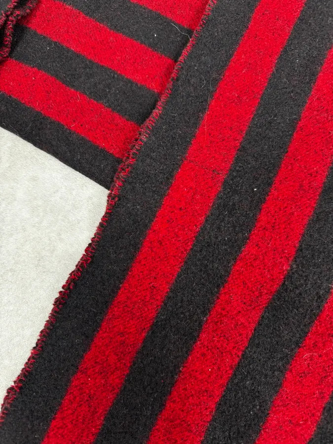 Jean Paul Gaultier Bicolor Red & Black Scarf ccGwEbn 5