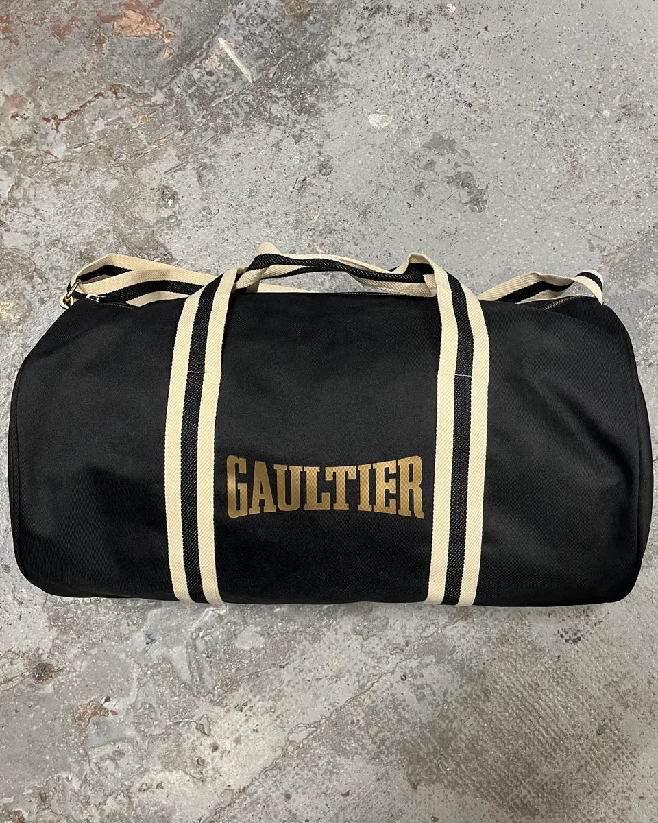 Jean Paul Gaultier Black Boxing Sport Bag YzFPIyP 0
