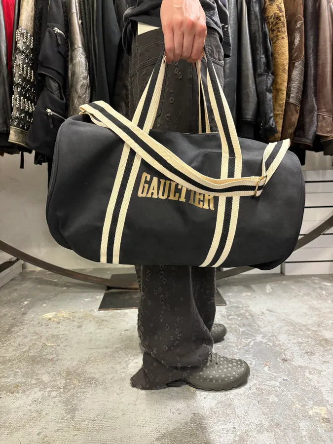Jean Paul Gaultier Black Boxing Sport Bag YzFPIyP 1