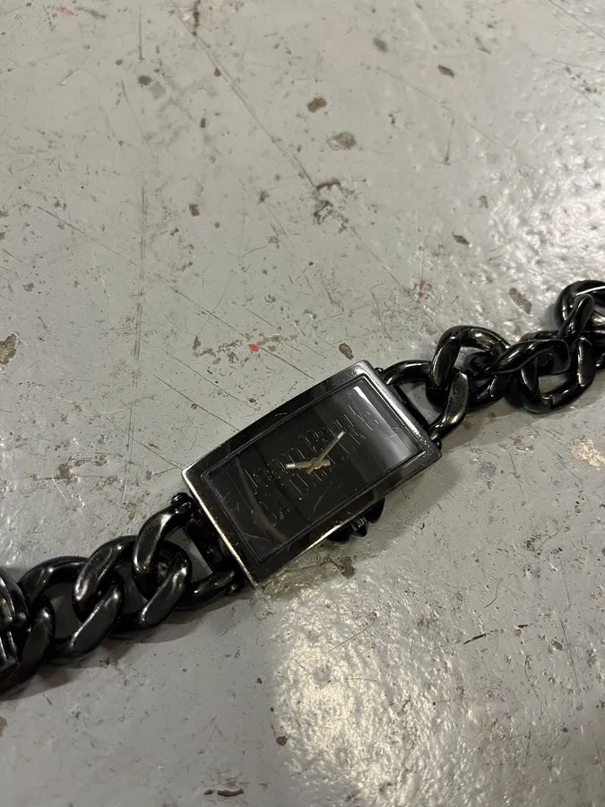 Jean Paul Gaultier Black Chain Watch INpcyrm 5