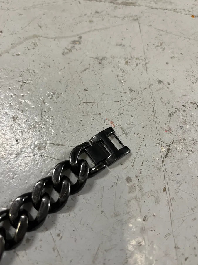 Jean Paul Gaultier Black Chain Watch INpcyrm 6