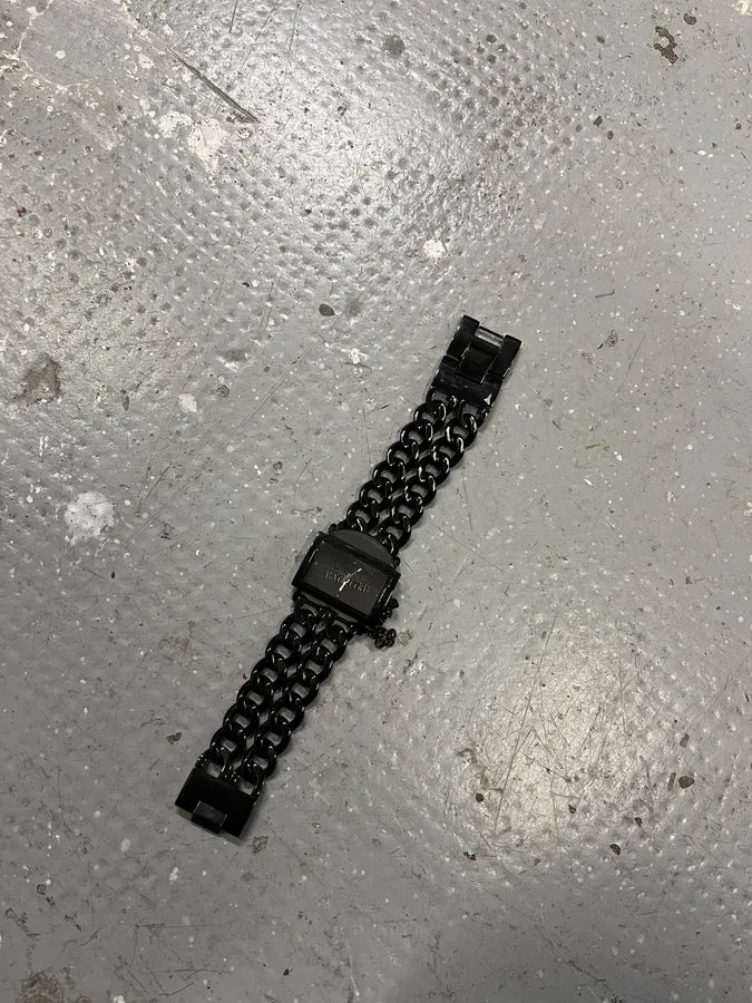 Jean Paul Gaultier Black Chain Watch (OS) 1