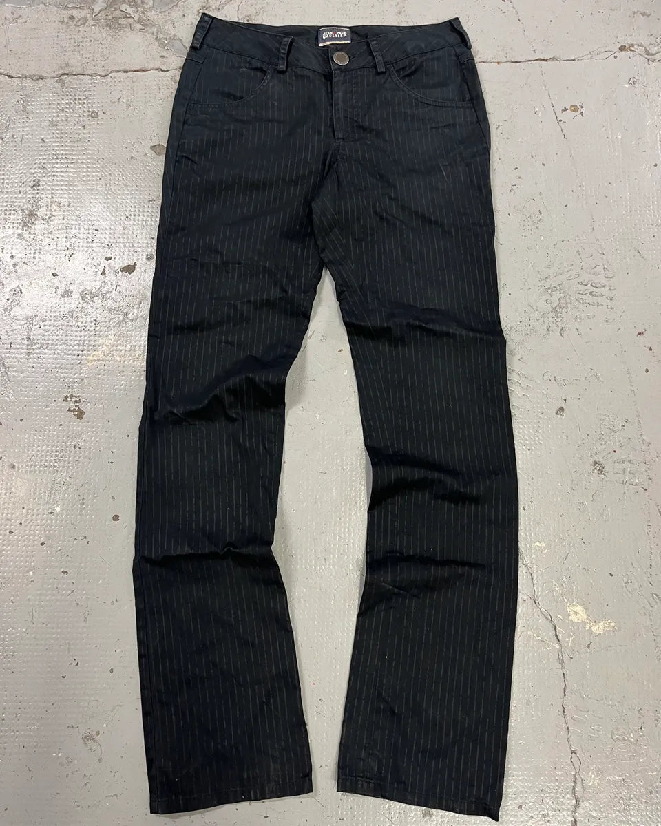 Jean Paul Gaultier Black Classy Striped Pants RvpczUd 0