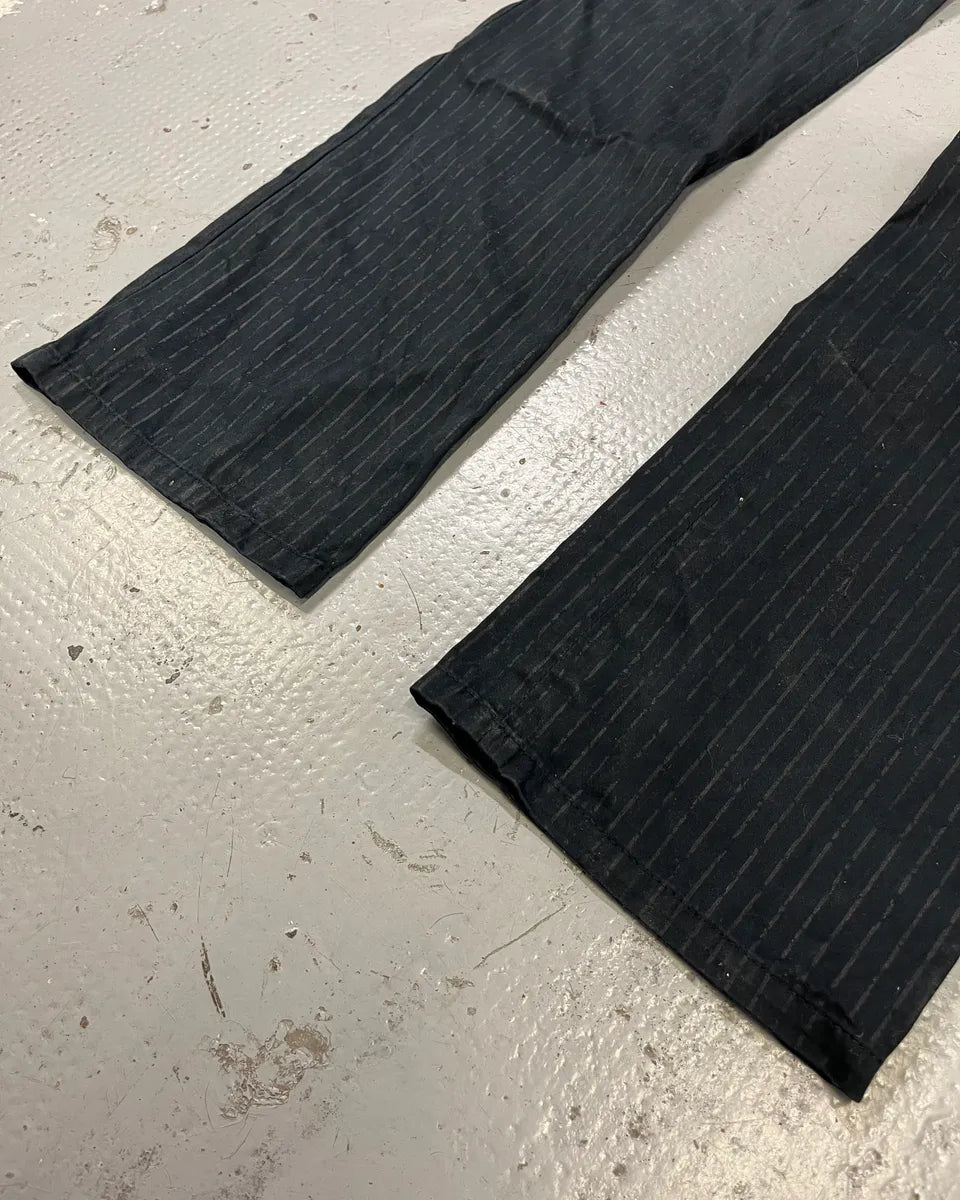 Jean Paul Gaultier Black Classy Striped Pants RvpczUd 7