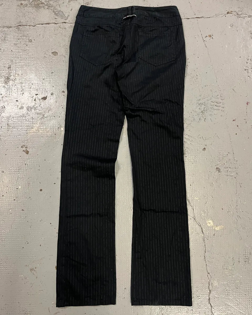 Jean Paul Gaultier Black Classy Striped Pants RvpczUd 8