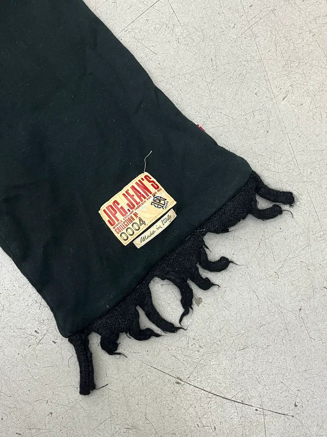 Jean Paul Gaultier Black Gender Confusion Scarf mxQNSLX 3