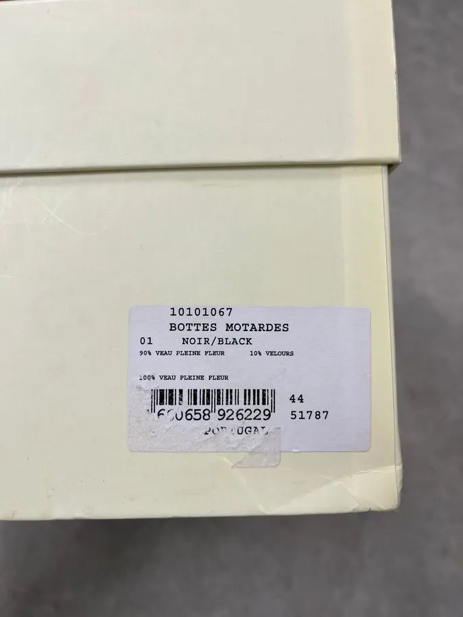 Jean Paul Gaultier Black High Leather Boots rgsWnYu 10