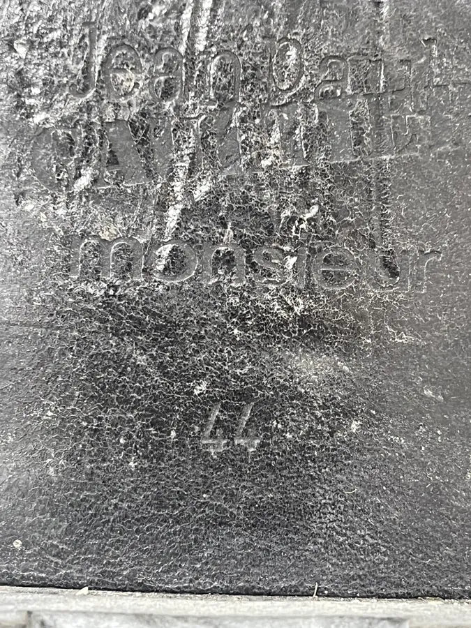 Jean Paul Gaultier Black High Leather Boots rgsWnYu 13