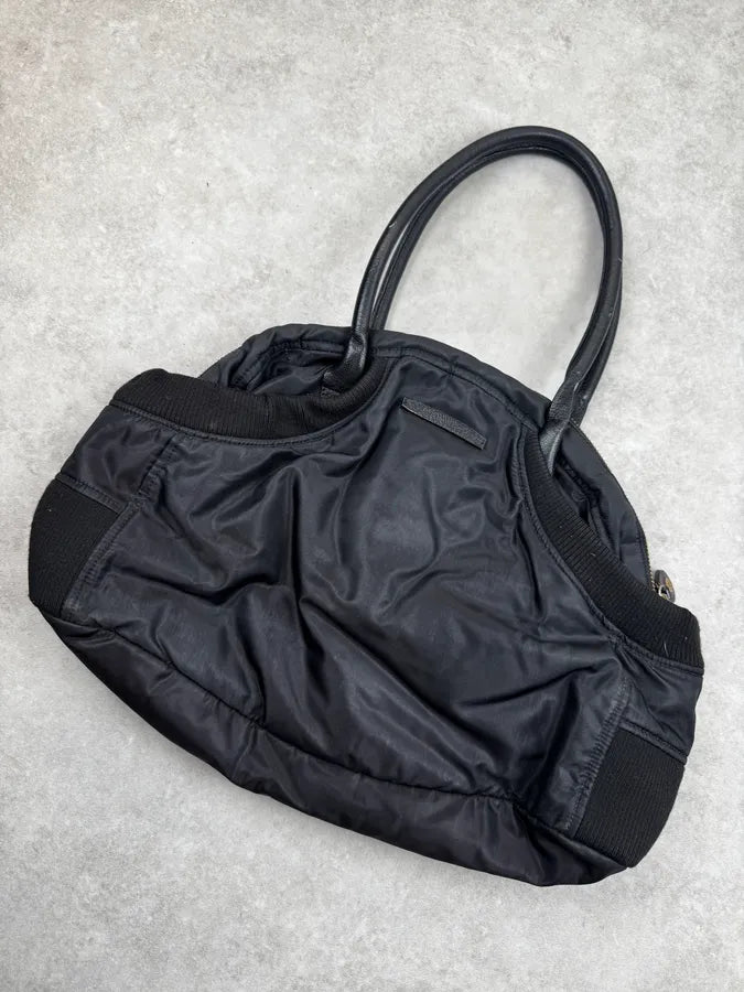 Jean Paul Gaultier Black Nylon Multi-Pocket Handle Bag WZhBFPP 5