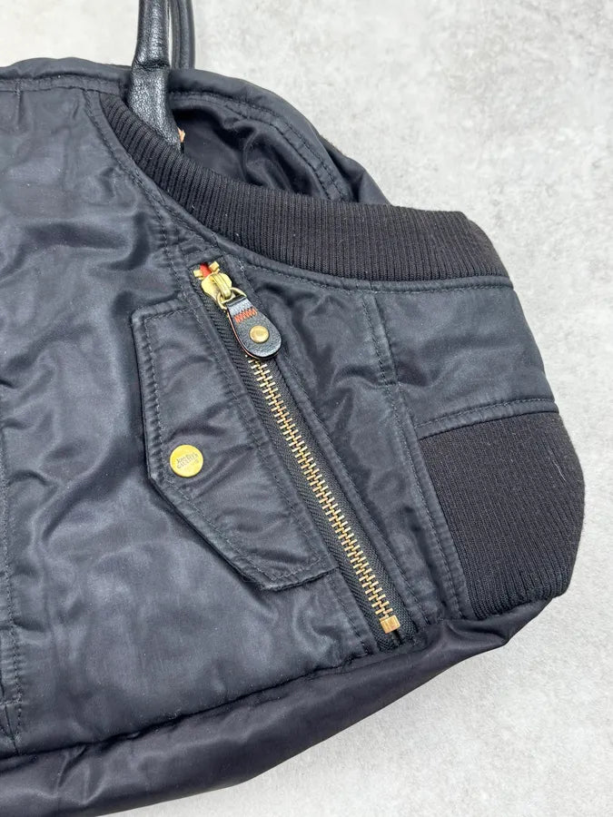Jean Paul Gaultier Black Nylon Multi-Pocket Handle Bag WZhBFPP 6