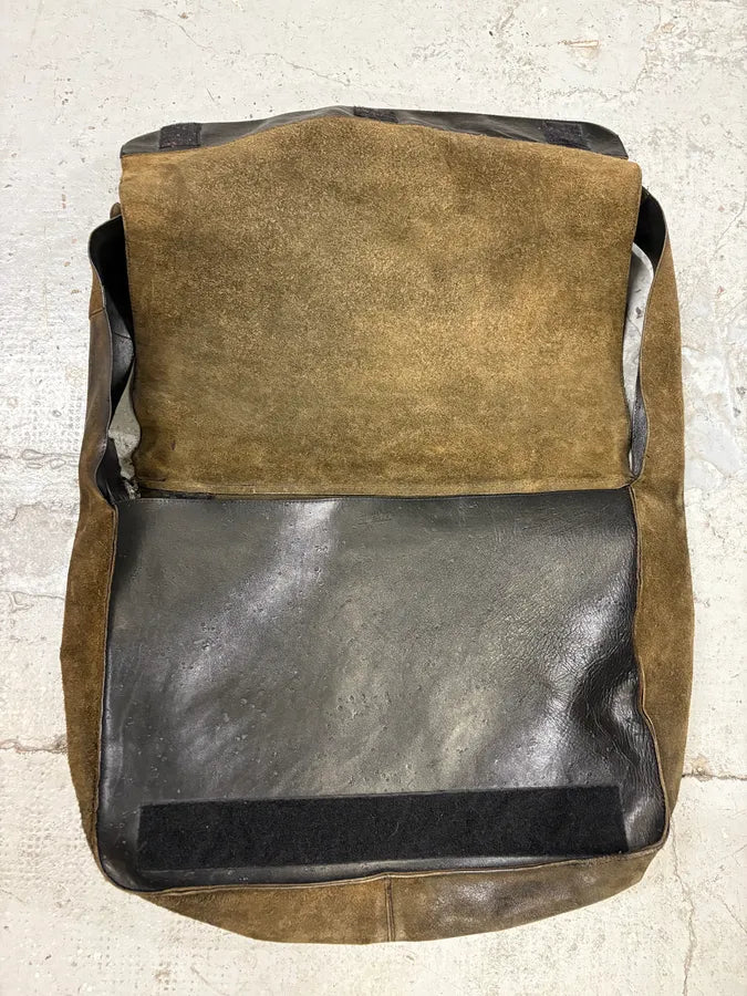 Jean Paul Gaultier Black Suede Leather Shoulder Bag fRBWbmO 5