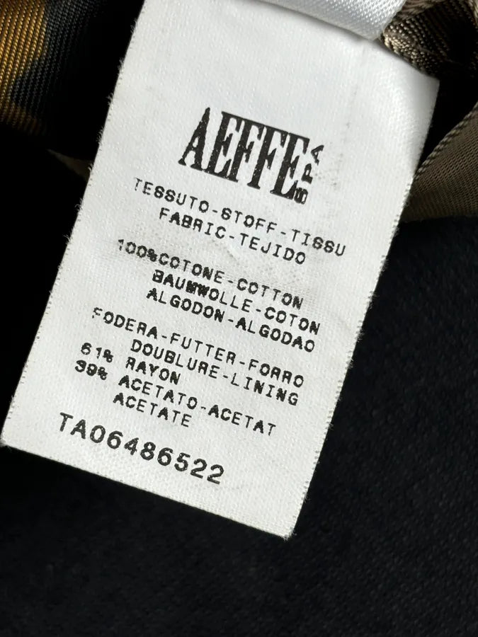 AW2011 Jean Paul Gaultier Black Velvet Double-Breasted Coat ALaSwPe 11