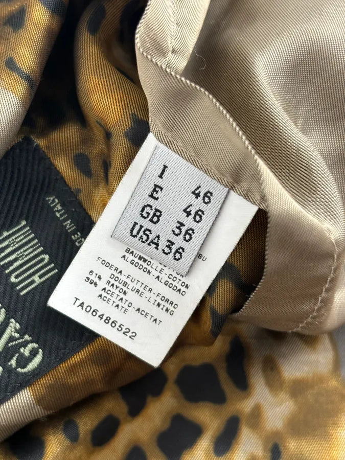 AW2011 Jean Paul Gaultier Black Velvet Double-Breasted Coat ALaSwPe 10