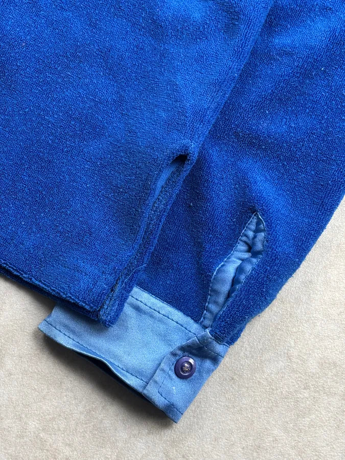 1990s Jean Paul Gaultier Blue Longsleeves Zip-up Polo Shirt YyMyIkX 9