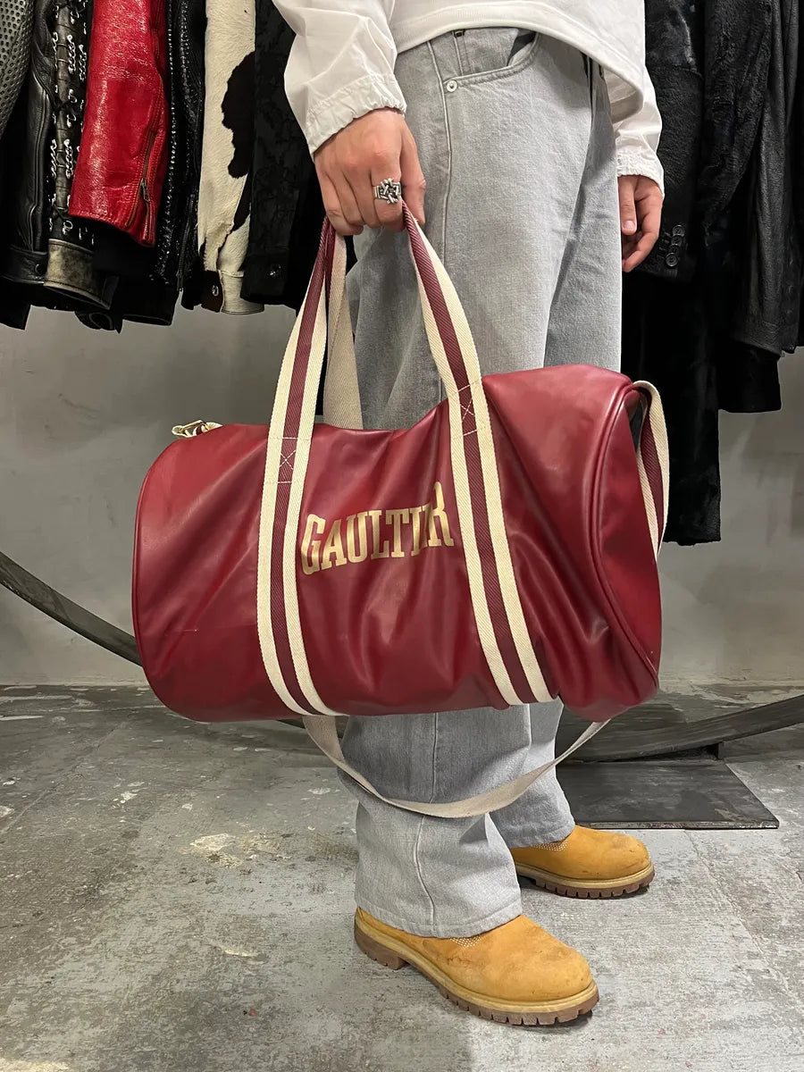 Jean Paul Gaultier Bordeaux Boxing Bag (OS) ibuNJyY 1