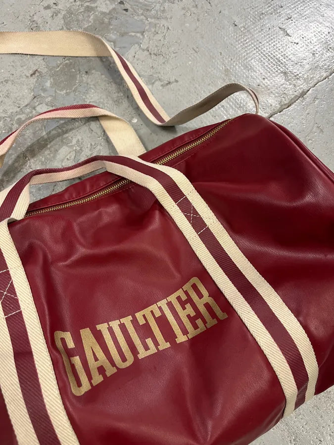 Jean Paul Gaultier Bordeaux Boxing Bag (OS) ibuNJyY 3