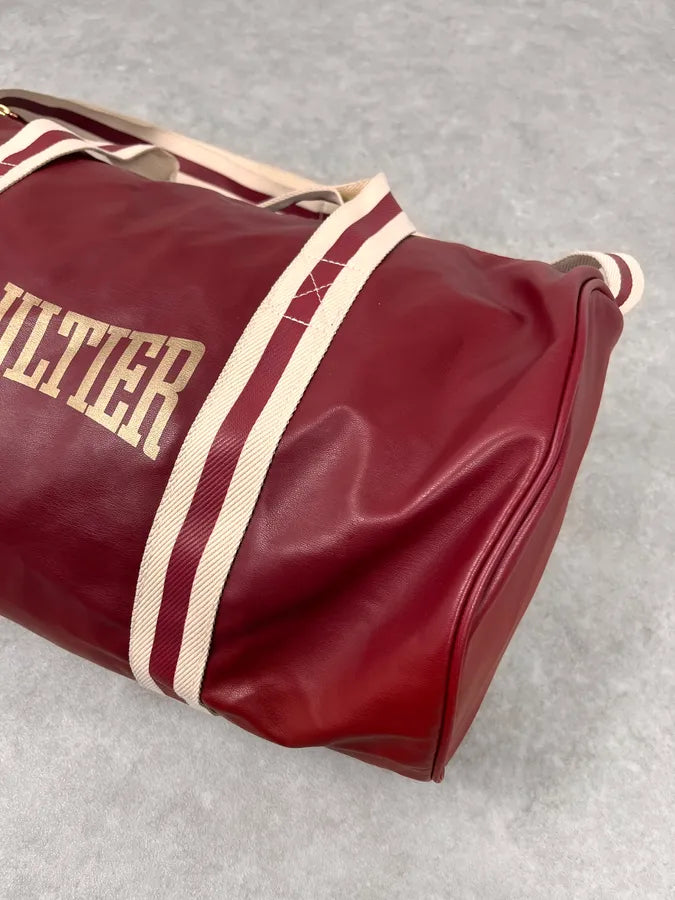 Jean Paul Gaultier Bordeaux Red Boxing Sport Bag uWcMIoy 4