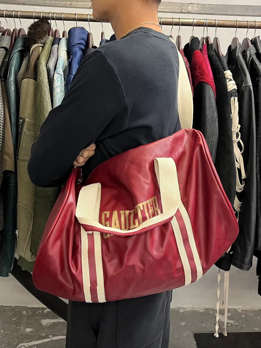 Jean Paul Gaultier Boxing Bordeaux Bag moPEqGZ 1