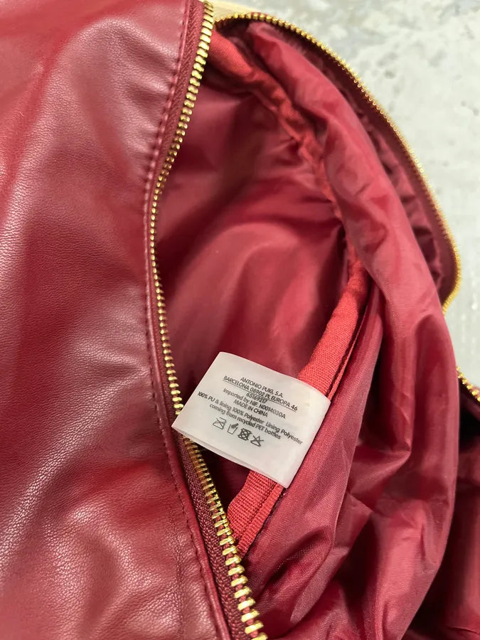 Jean Paul Gaultier Boxing Bordeaux Bag moPEqGZ 10