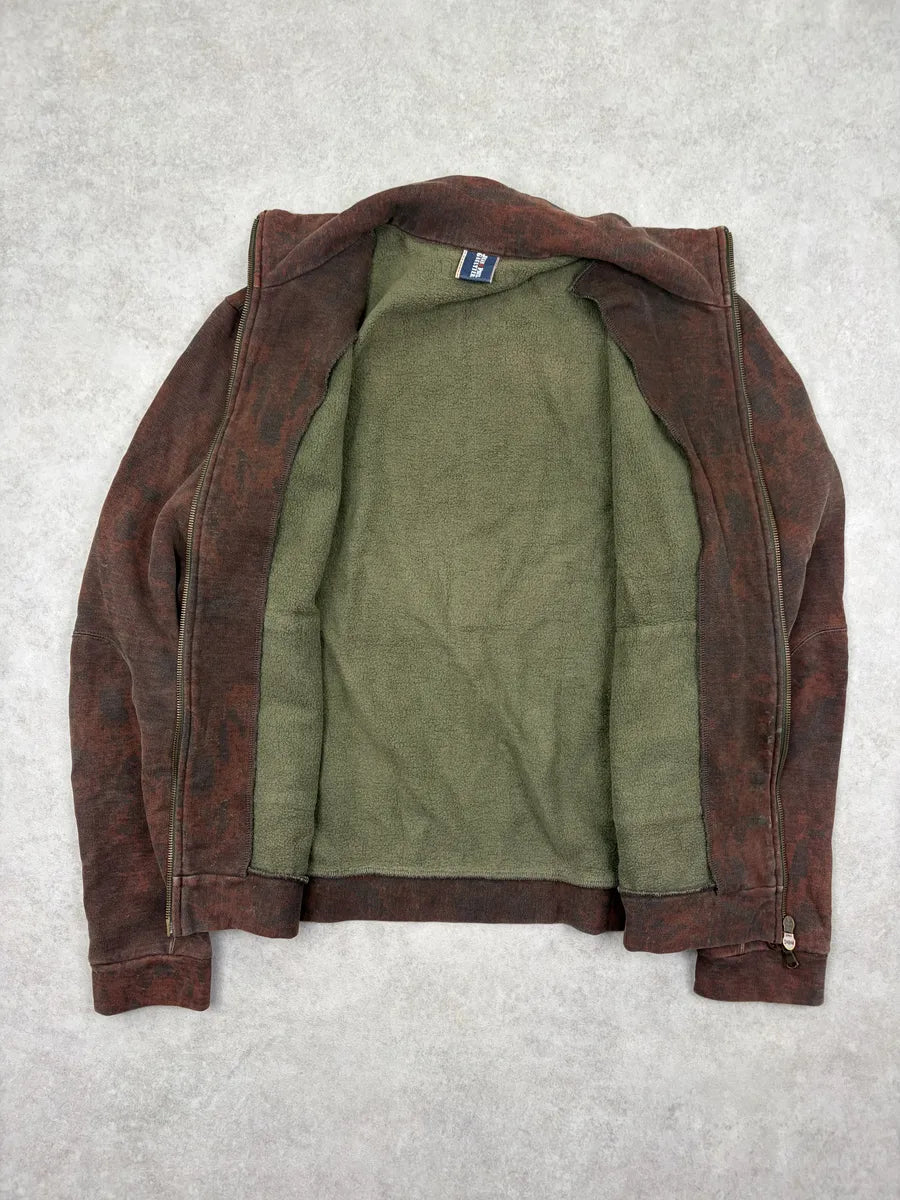 1990s Jean Paul Gaultier Brown Biker Skull Zip-up Jacket ADDxKHR 8