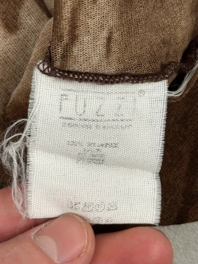 Jean Paul Gaultier Brown Desert Landscape Mesh Cardigan FmqvNgj 10