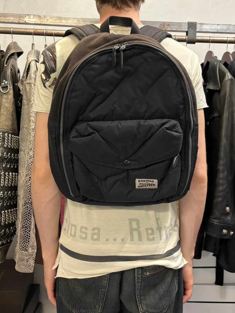 Jean Paul Gaultier Eastpack Black Nylon Backpack jFDPGsx 1