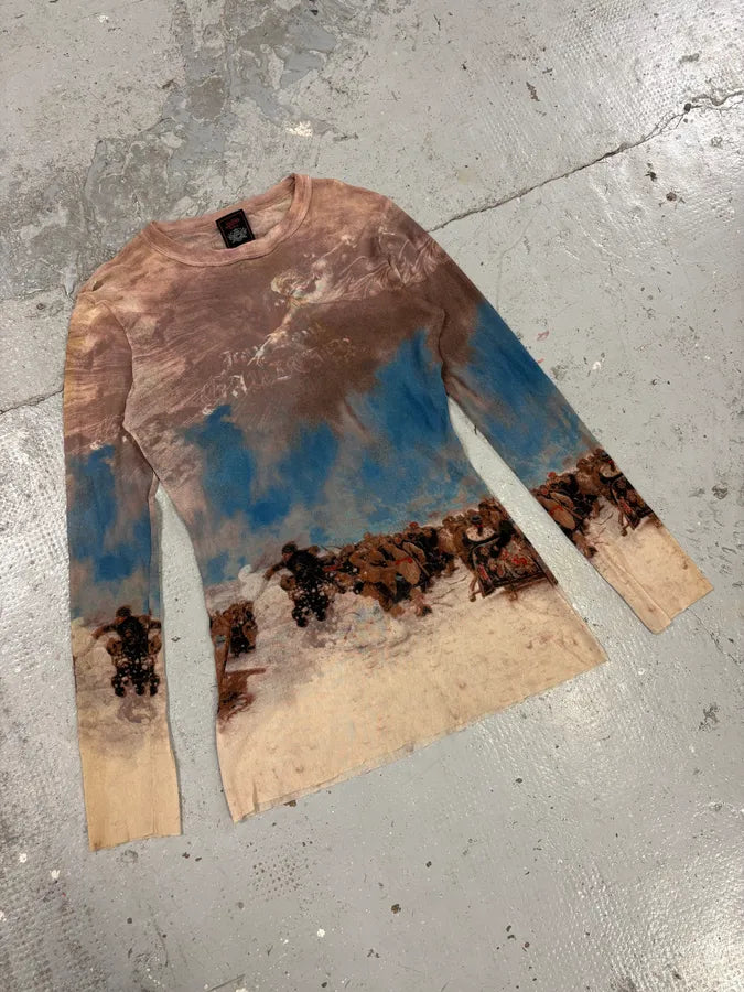 Jean Paul Gaultier God Above The War Mesh Longsleeves ePobVXq 1