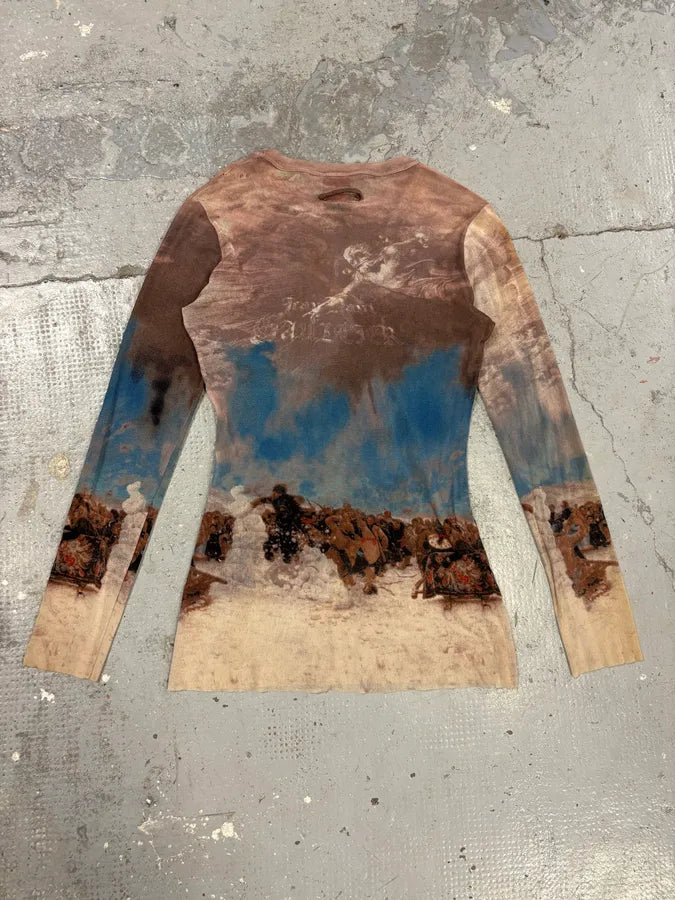 Jean Paul Gaultier God Above The War Mesh Longsleeves ePobVXq 3