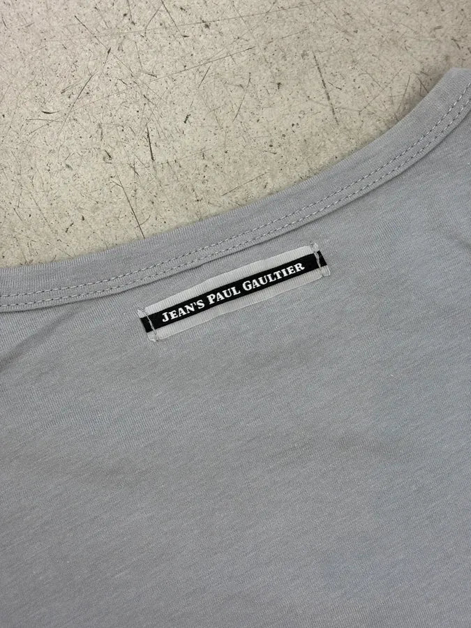 2000s Jean Paul Gaultier Grey Royal Napoleon T-Shirt XTRMnwg 6