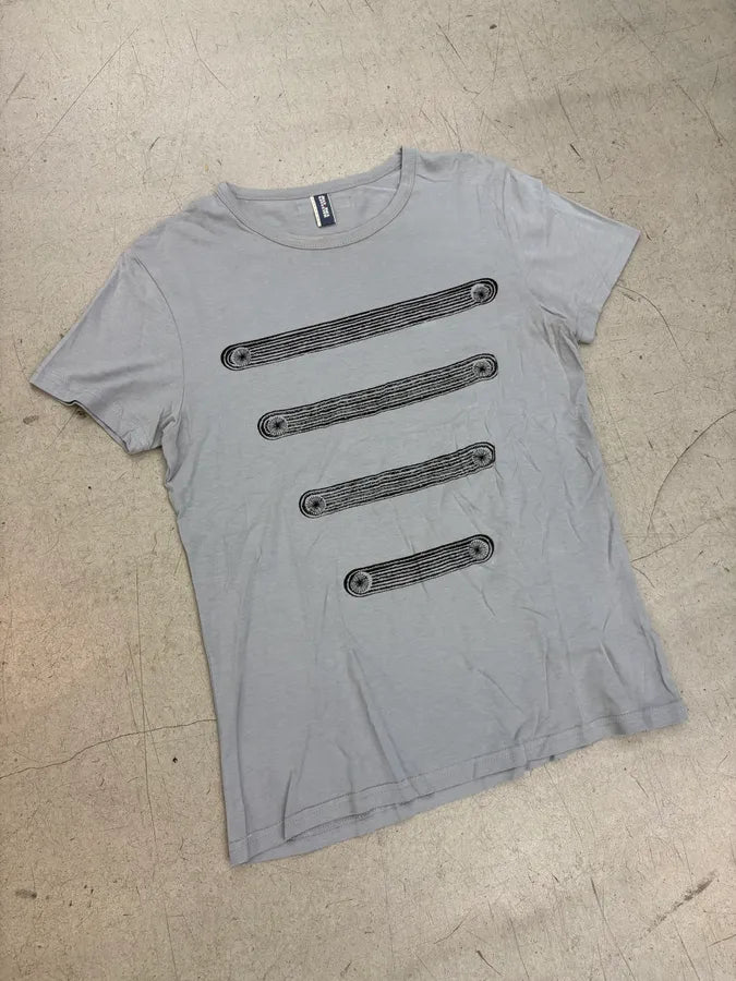 2000s Jean Paul Gaultier Grey Royal Napoleon T-Shirt XTRMnwg 3