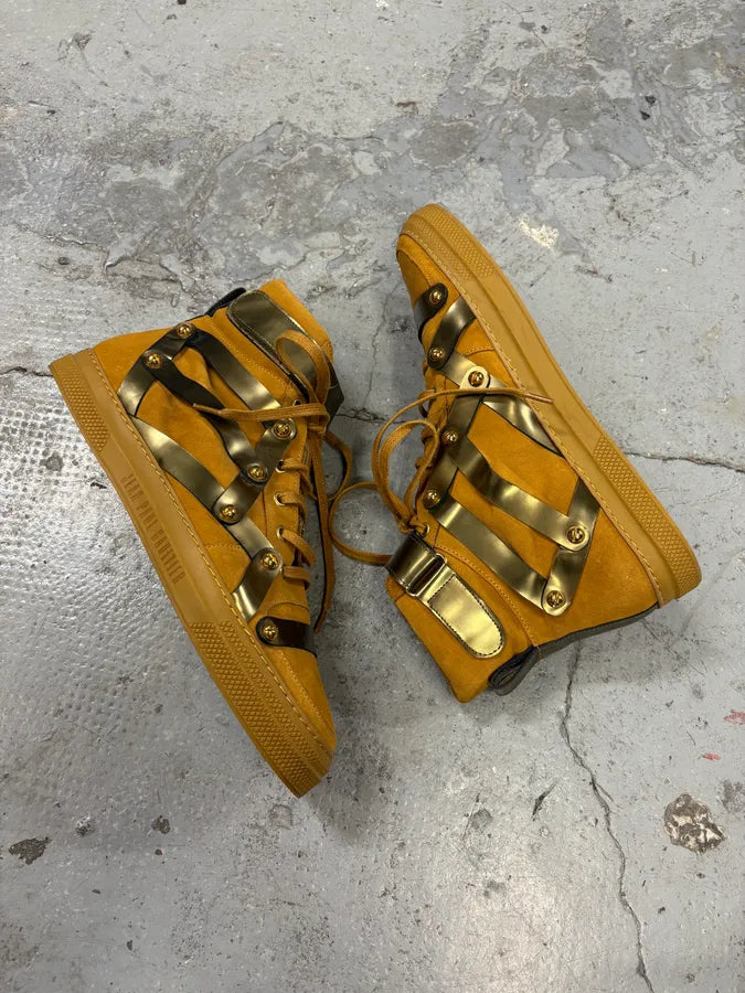 Jean Paul Gaultier High Top Camel Avant-Garde Sneakers zcYFTfh 1