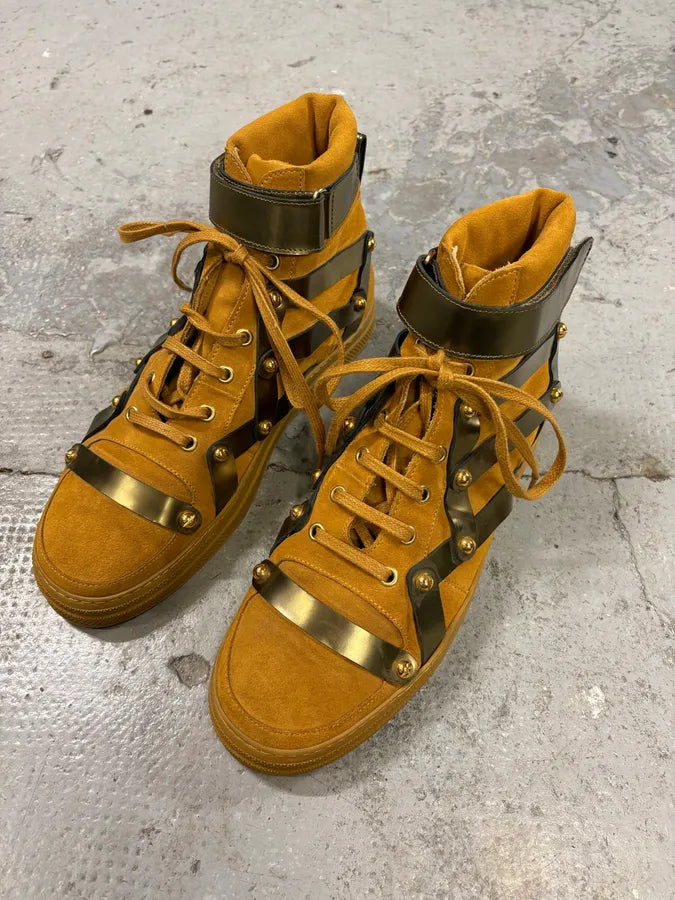 Jean Paul Gaultier High Top Camel Avant-Garde Sneakers zcYFTfh 2