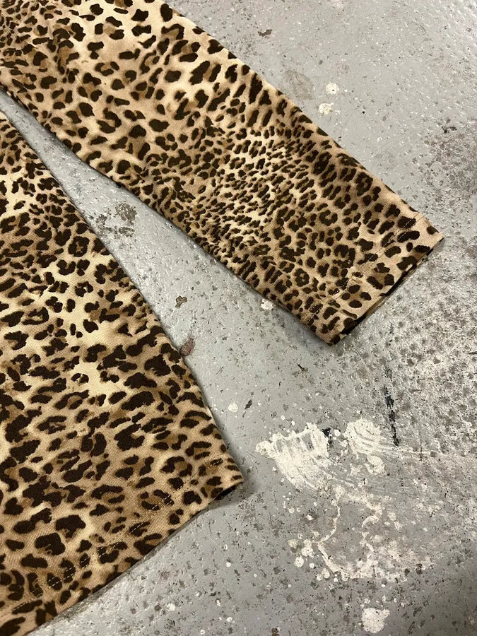 Jean Paul Gaultier Leopard Print Longsleeves GrlMBIY 2