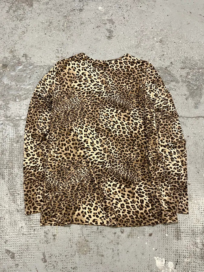 Jean Paul Gaultier Leopard Print Longsleeves GrlMBIY 3