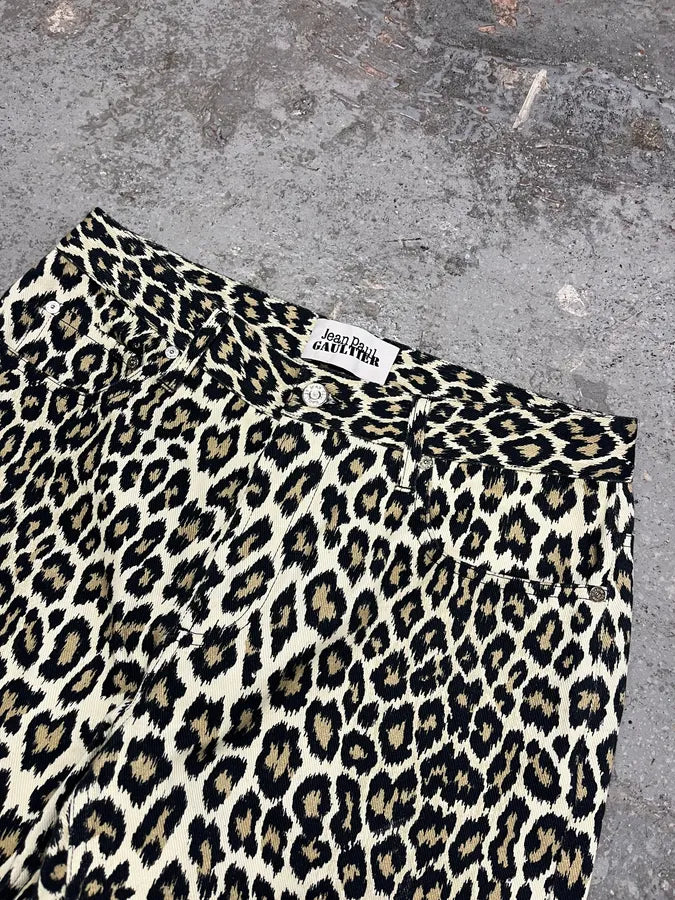 Jean Paul Gaultier Leopard Print Pants ycidUgK 4