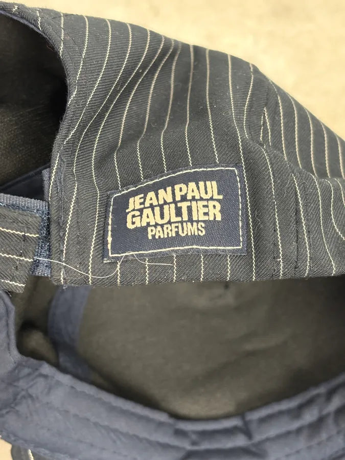 Jean Paul Gaultier Marine Navy Striped Cap sXZuJhb 5