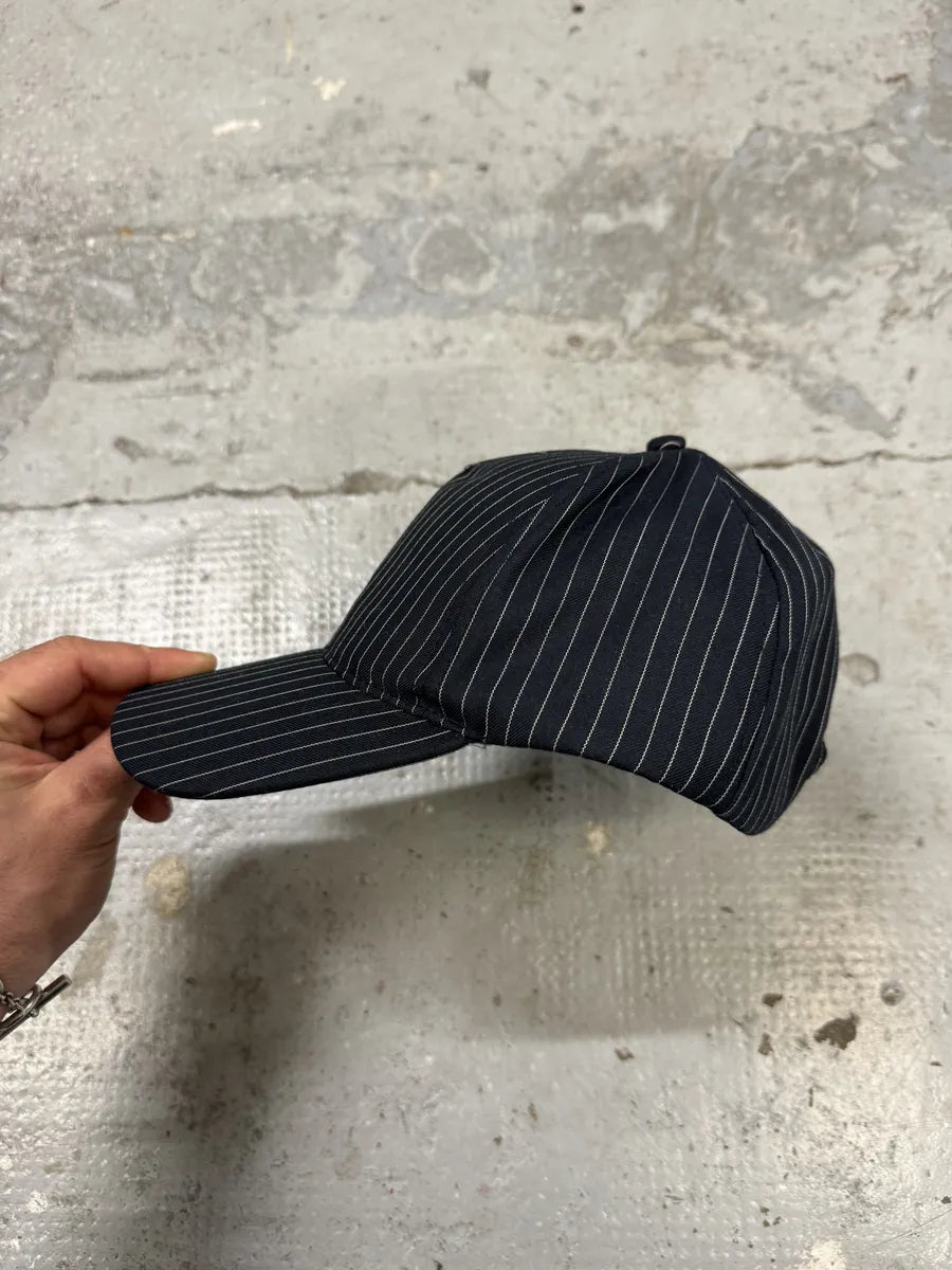 Jean Paul Gaultier Marine Navy Striped Cap JSTAvSf 4