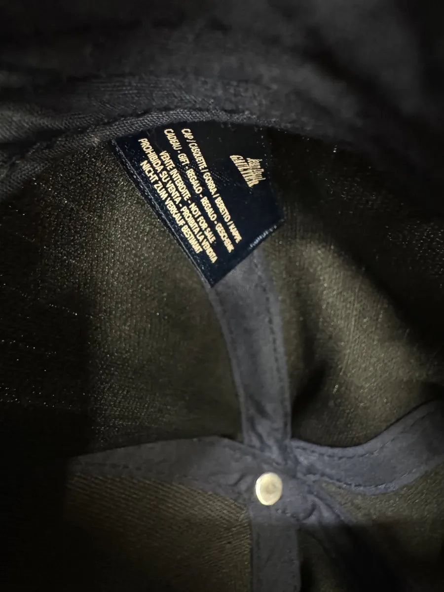 Jean Paul Gaultier Marine Navy Striped Cap JSTAvSf 6