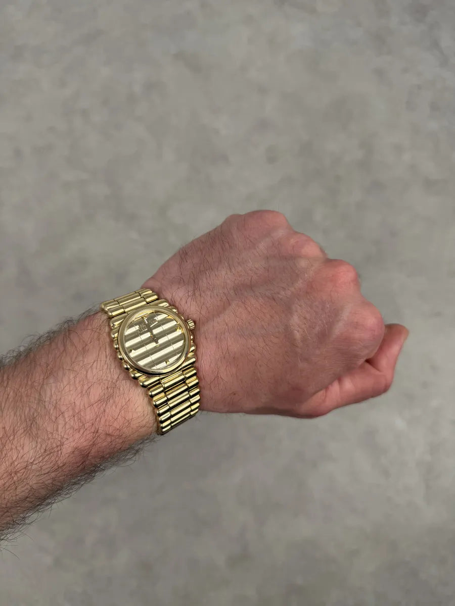 Jean Paul Gaultier Metal Gold Abstract Bullet Watch eiRlQlv 2