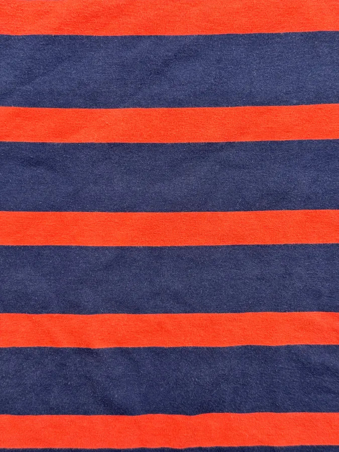 Jean Paul Gaultier Navy & Orange Striped Marinière T-Shirt QjsVvmn 6