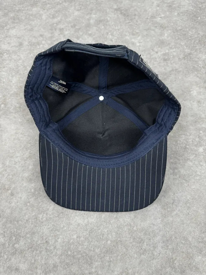 Jean Paul Gaultier Navy & White Striped Cap wrvdnBo 4