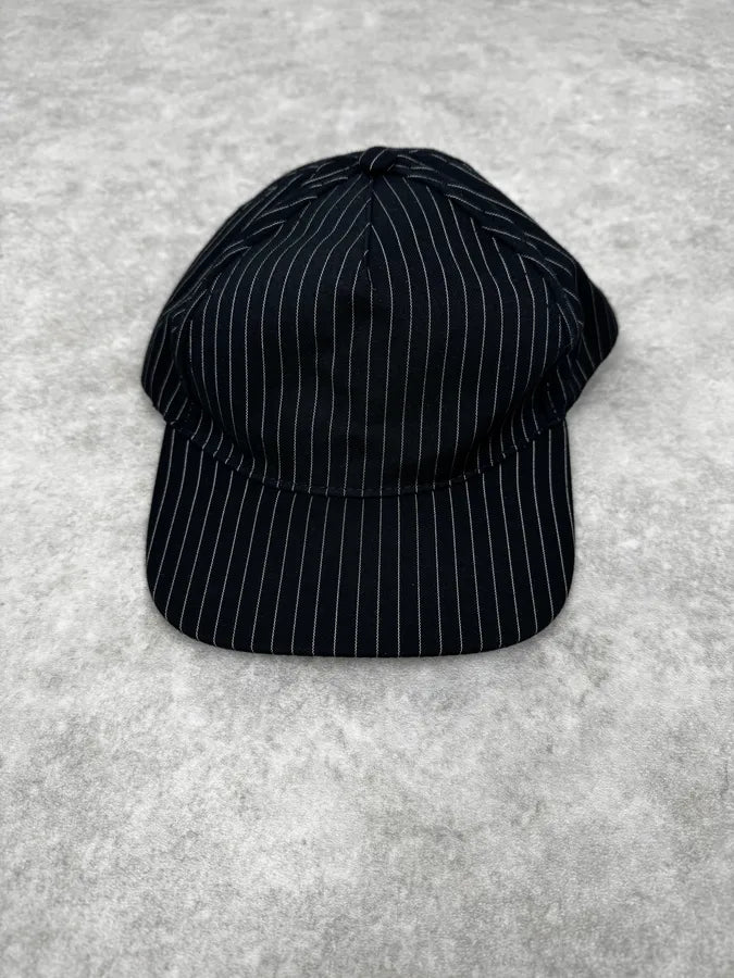 Jean Paul Gaultier Navy & White Striped Cap wrvdnBo 3