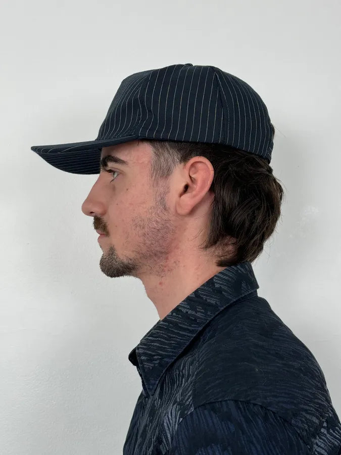 Jean Paul Gaultier Navy & White Striped Cap wrvdnBo 2