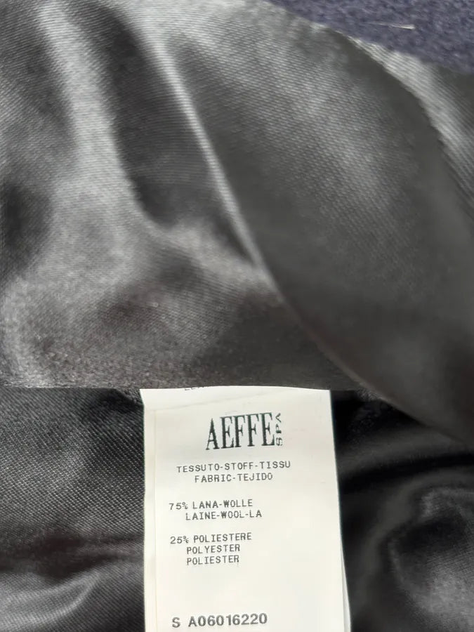 2000s Jean Paul Gaultier Navy Wool Leather Cuff Blazer jbmpPfo 12