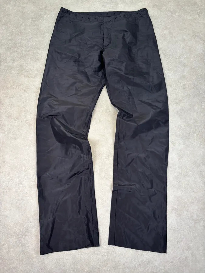 2000s Jean Paul Gaultier Black Nylon Tech Pants  UtbRYPw 0