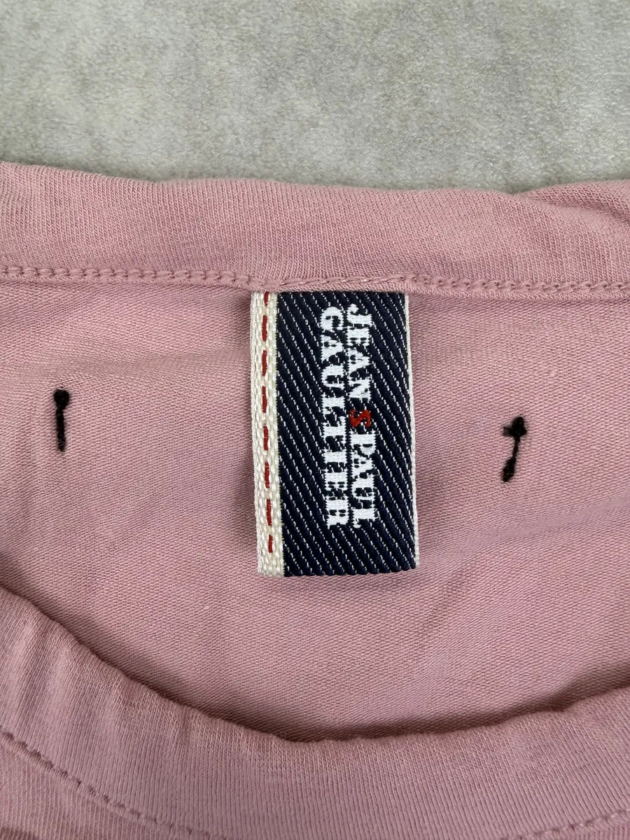 2000s Jean Paul Gaultier Pink Bridge Longsleeve qSQAftr 4